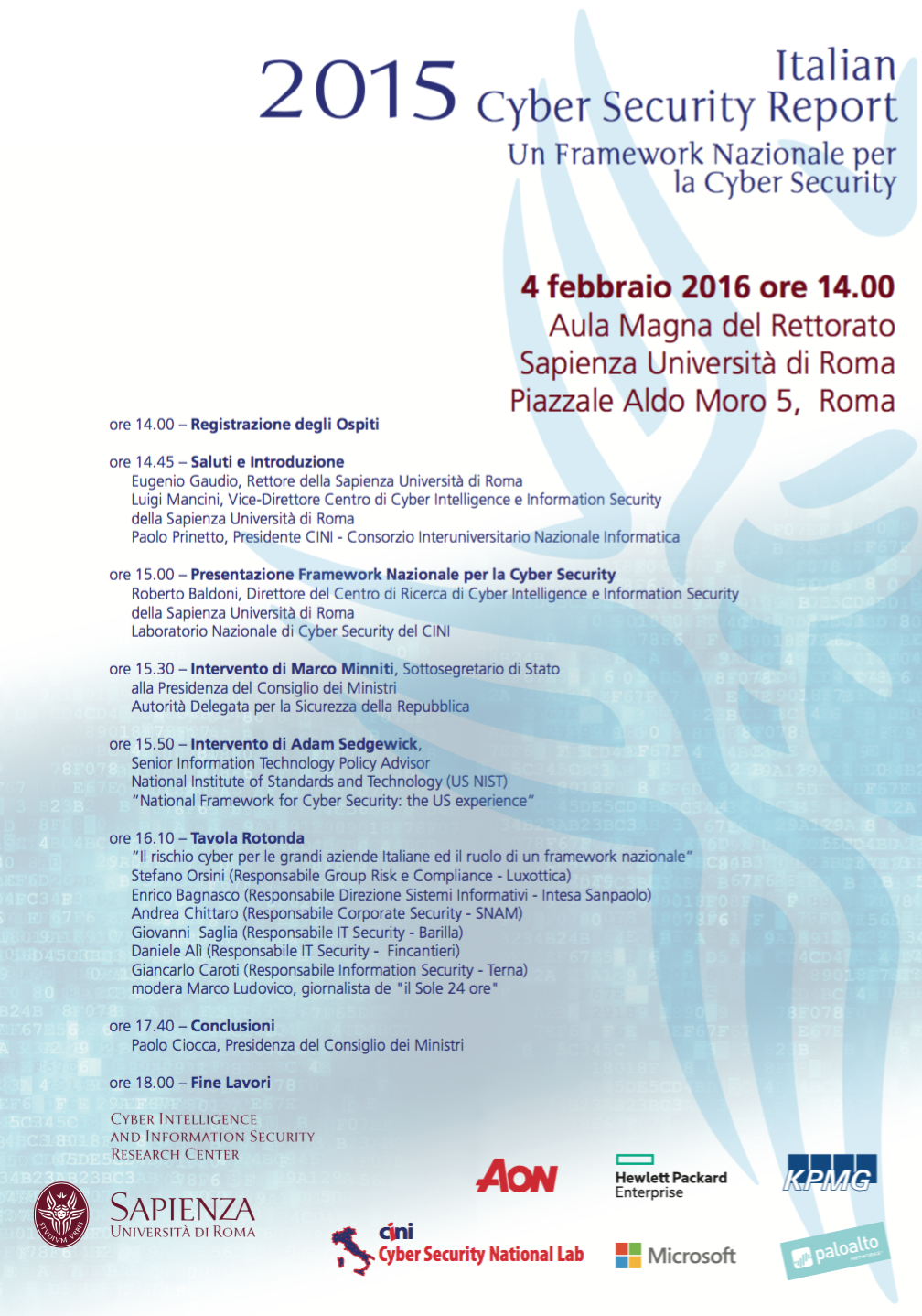 Agenda Framework 4Febbraio2016